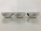 Japanese Arita Ware Porcelain Small Bowls 6pc Set Vtg Kozuke Blue Flower PX792