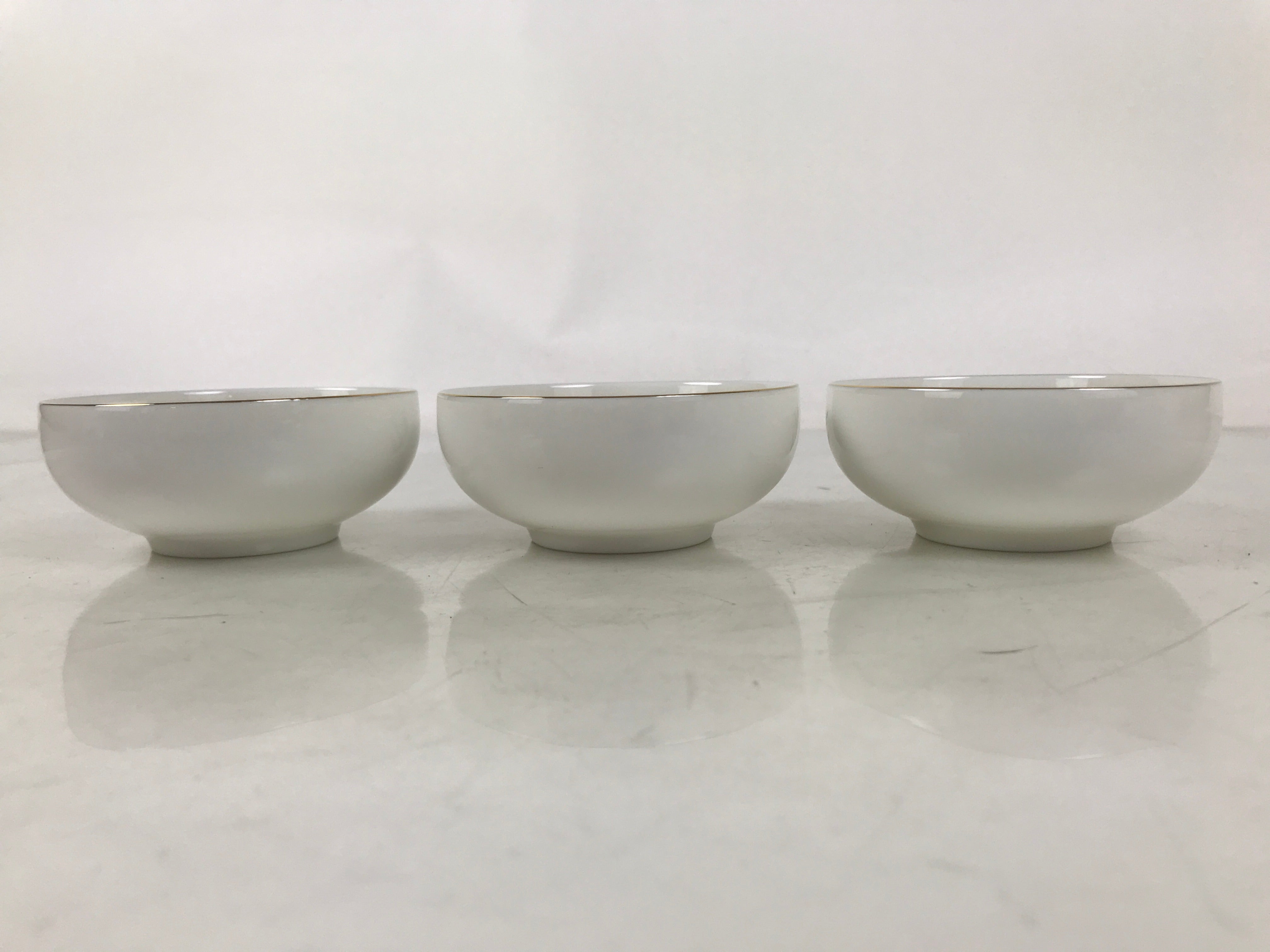 Japanese Arita Ware Porcelain Small Bowls 6pc Set Vtg Kozuke Blue Flower PX792
