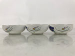 Japanese Arita Ware Porcelain Small Bowls 6pc Set Vtg Kozuke Blue Flower PX792
