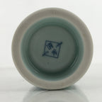 Japanese Arita Ware Porcelain Teacup Vtg Sometsuke Floral Blue White TC511