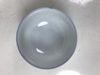 Japanese Arita Ware Porcelain Teacup Vtg Yunomi Floral White Blue Sencha TC595