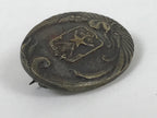 Japanese Army Post Service Society Metal Pin Badge Vtg Meritorious Service JK809