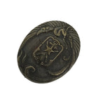 Japanese Army Post Service Society Metal Pin Badge Vtg Meritorious Service JK809