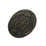 Japanese Army Post Service Society Metal Pin Badge Vtg Meritorious Service JK809