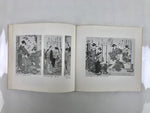 Japanese Art Exhibition Catalog Vtg Sharaku Ukiyo-e Woodblock Prints HN21