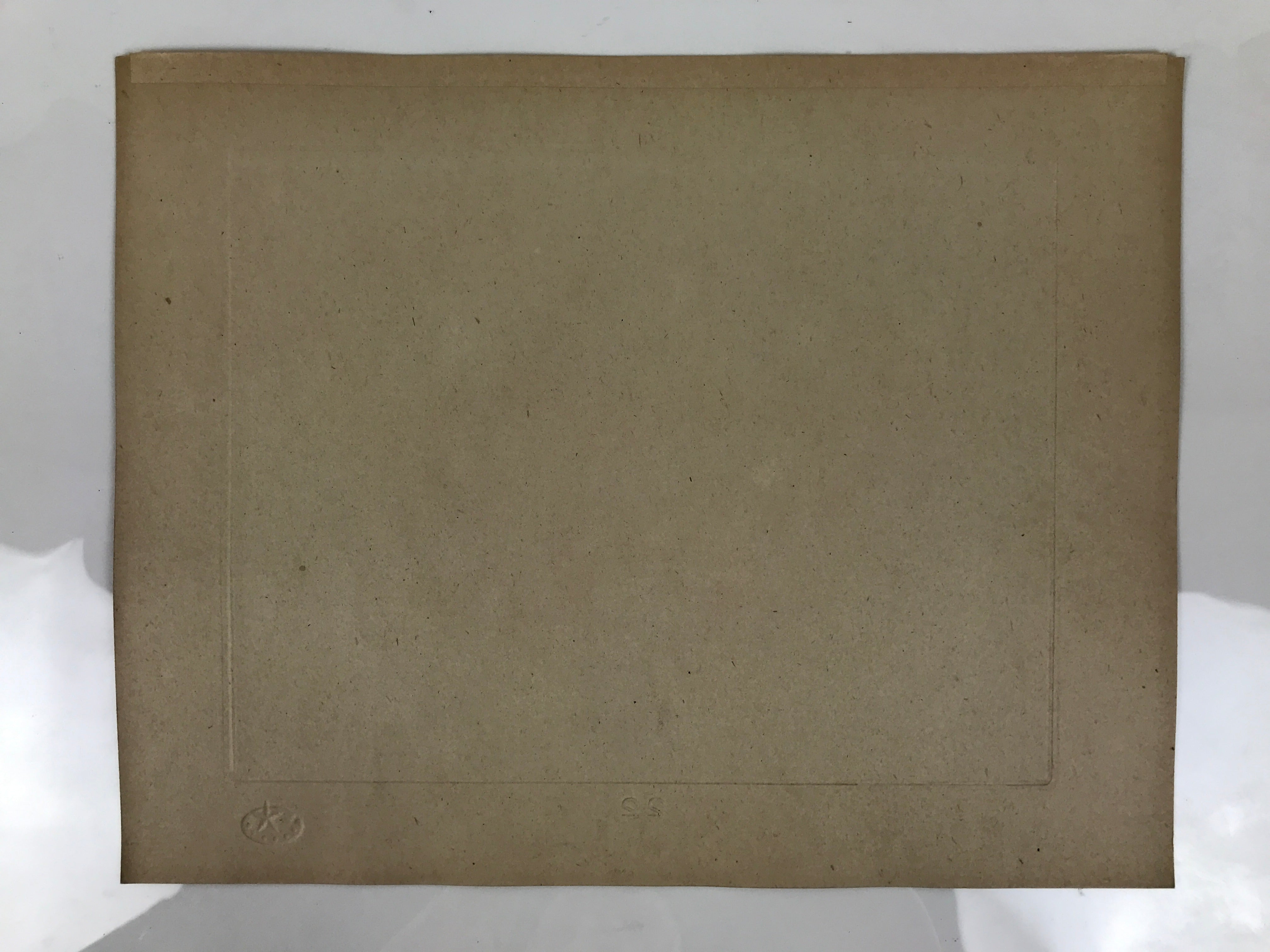 Japanese Art Print Reproduction Military Alley Smoke WWII War Paper Color FL491