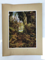 Japanese Art Print Reproduction Military Battle Bataan Jungle WWII War FL487