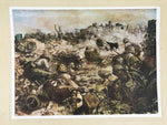 Japanese Art Print Reproduction Military Corregidor Philippines WWII War FL492