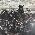 Japanese Art Print Reproduction Military Drawing Kota Bharu WWII Pacific FL470