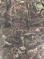 Japanese Art Print Reproduction Military February 11st Singapore WWII War FL480