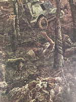 Japanese Art Print Reproduction Military February 11st Singapore WWII War FL480