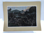 Japanese Art Print Reproduction Military Malayan Campaign WWII Pacific War FL478
