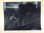 Japanese Art Print Reproduction Military Sunda Strait Battle WWII War FL484