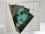 Japanese Atsuta Jingu Shinto Shrine Postcard Set Vtg Souvenir Paper Color P424