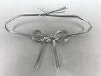 Japanese Awaji-Musubi Mizuhiki Ceremonial Knot 3pc Funeral Soushiki Silver BA828