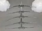 Japanese Awaji-Musubi Mizuhiki Ceremonial Knot 5pc Funeral Soushiki Silver BA832