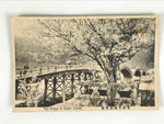Japanese BW Postcard Iwakuni Kintai Bridge C1920 Showa Photography PC167