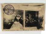Japanese BW Postcard Osaka Rakutenchi Aquarium C1920 Taisho Photography PC197