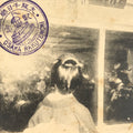 Japanese BW Postcard Osaka Rakutenchi Aquarium C1920 Taisho Photography PC197