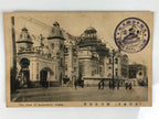 Japanese BW Postcard Osaka Rakutenchi Building C1920 Taisho Photography PC193