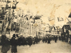 Japanese BW Postcard Osaka Shinsekai Kogyokan C1920 Taisho Photography PC194