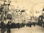 Japanese BW Postcard Osaka Shinsekai Kogyokan C1920 Taisho Photography PC194