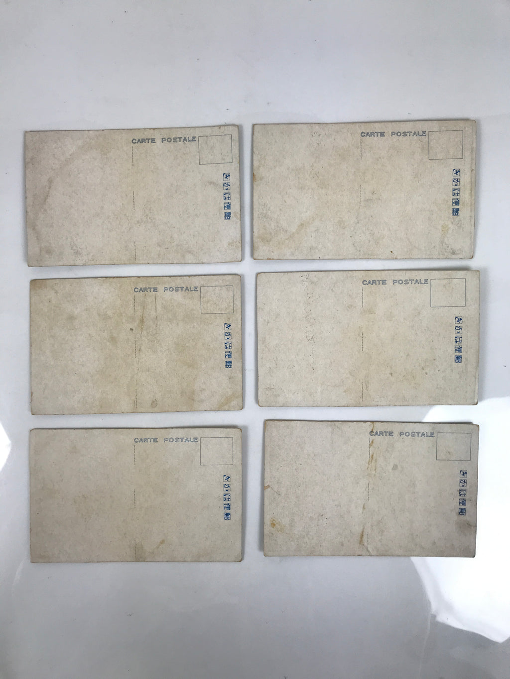 Japanese BW Postcards Set Great Kanto Earthquake C1920 Taisho Photography PC205