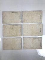 Japanese BW Postcards Set Great Kanto Earthquake C1920 Taisho Photography PC205