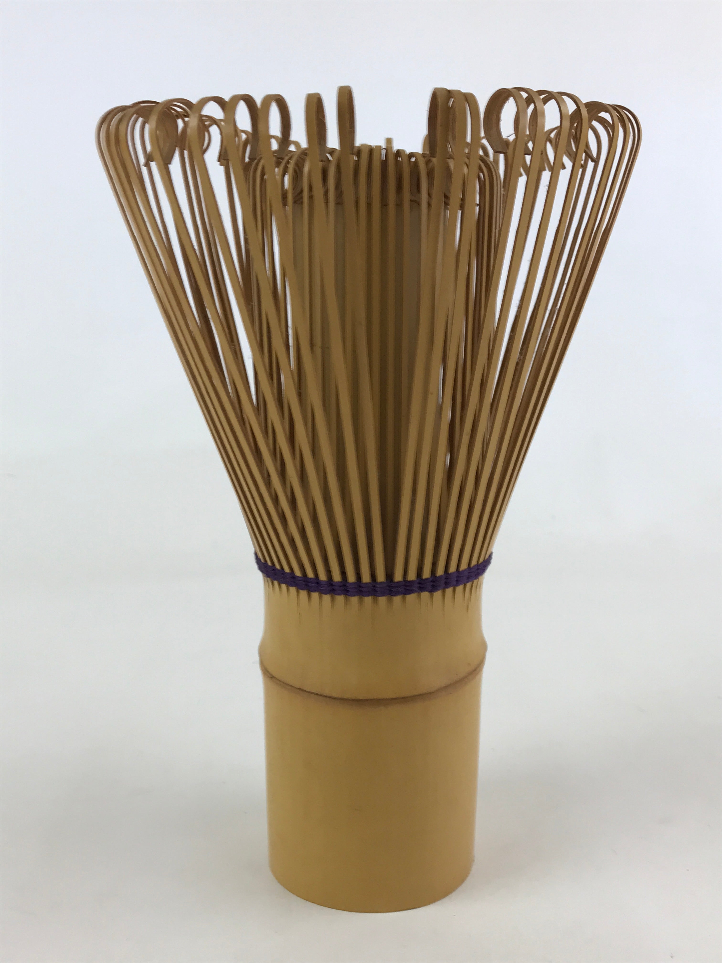 Japanese Bamboo Chasen Tea Ceremony Whisk Flower Vase Vtg Kabin Ikebana FK53