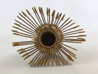 Japanese Bamboo Chasen Tea Ceremony Whisk Flower Vase Vtg Kabin Ikebana FK53