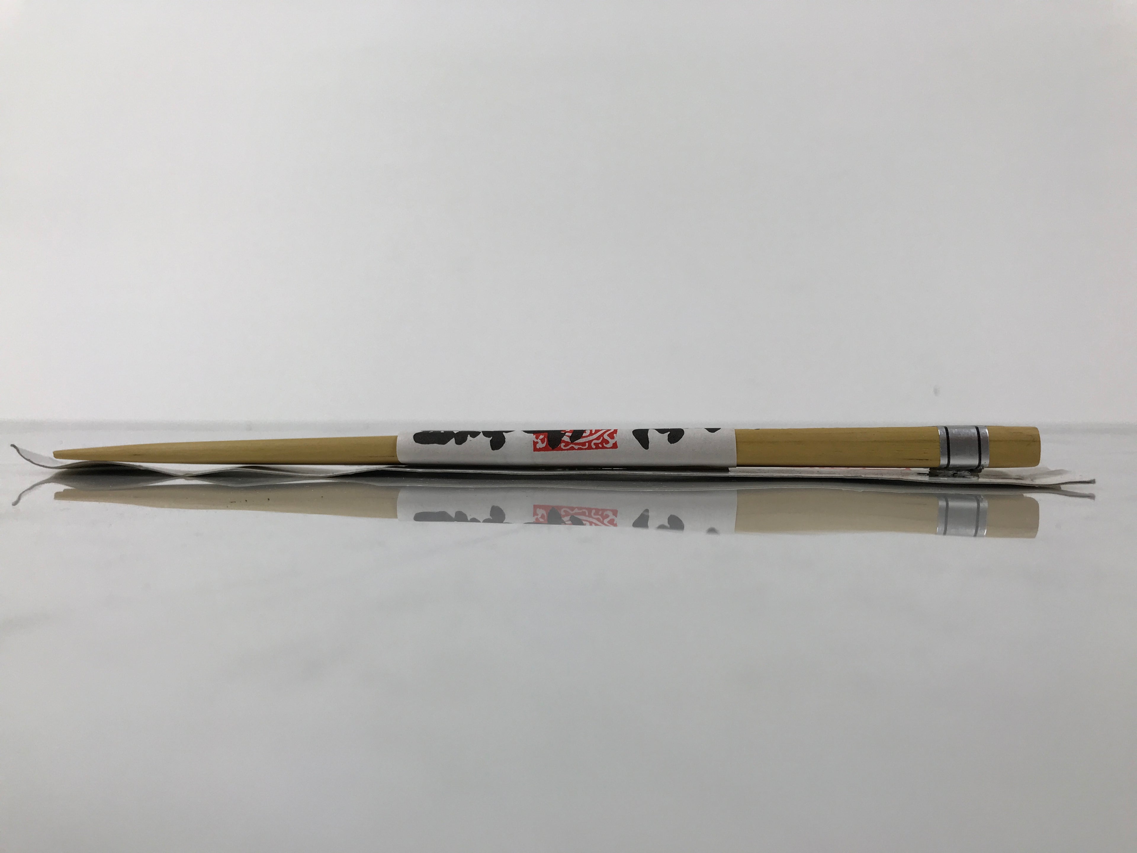 Japanese Bamboo Chopstick Pair Vtg Unused Good Fortune Amulet Longevity JK910