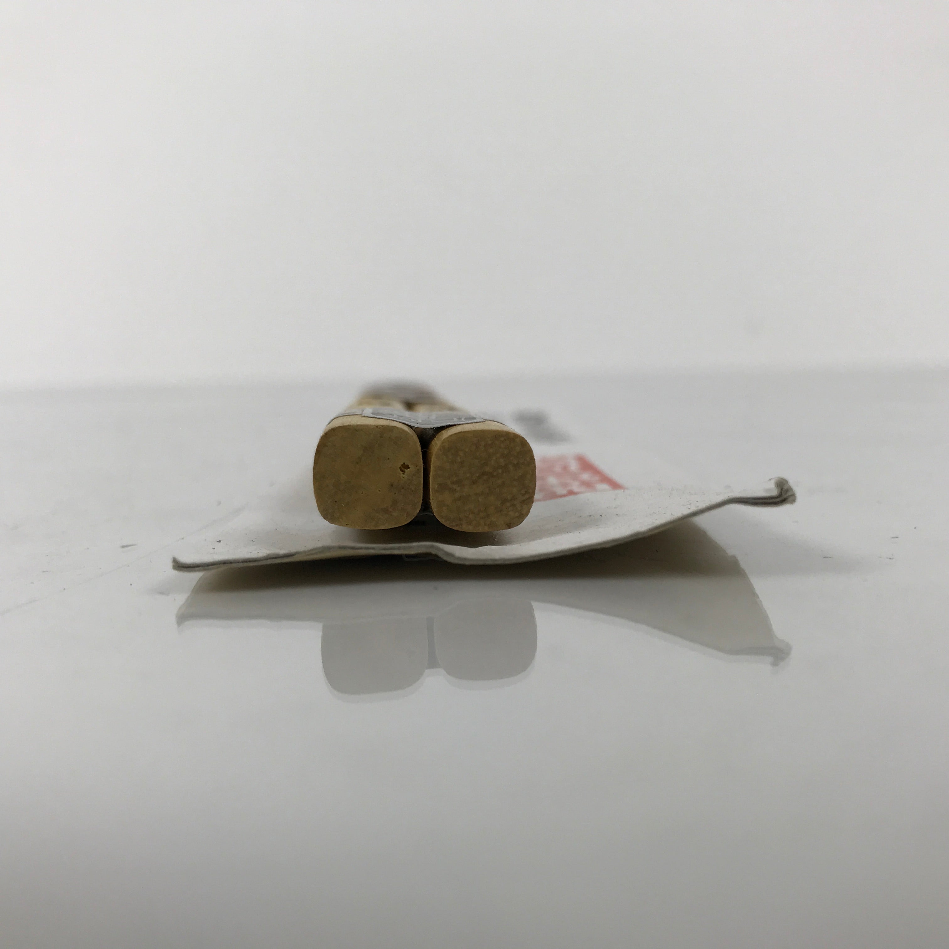 Japanese Bamboo Chopstick Pair Vtg Unused Good Fortune Amulet Longevity JK910
