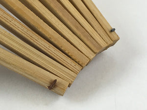 Japanese Bamboo Craft Wet Towel Tray Vtg Oshibori-Oki Hand Wipe Washcloth UR950