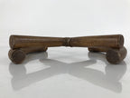 Japanese Bamboo Flower Pot Stand Vtg Large Vase Kadai Board Ikebana Bonsai WT521