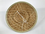 Japanese Bamboo Henro Kasa Hat Sugegasa Vtg Shirakawago Pilgrimage Souvenir B263