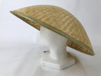 Japanese Bamboo Henro Kasa Hat Sugegasa Vtg Zen Pilgrimage Sun Protection B249