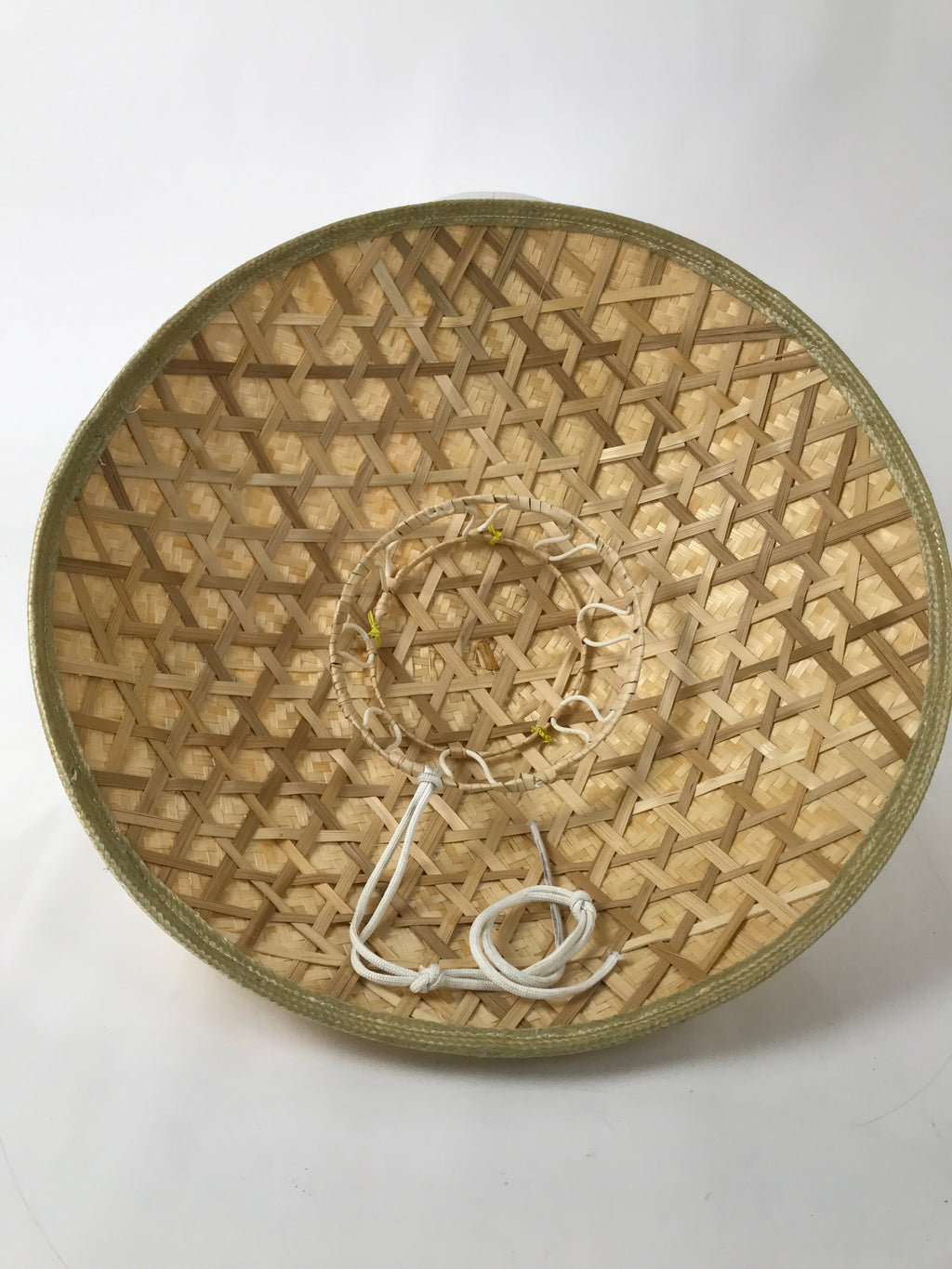 Japanese Bamboo Henro Kasa Hat Sugegasa Vtg Zen Pilgrimage Sun Protection B249