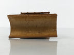 Japanese Bamboo Kokeshi Doll Vtg Kimono Couple Figurine Palanquin Hakone KF829
