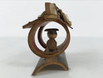 Japanese Bamboo Kokeshi Doll Vtg Kimono Figurine Palanquin Komagatake KF828