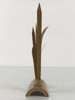 Japanese Bamboo Kokeshi Grass Vtg Singing Frogs Figurine Handcrafted Brown KF801