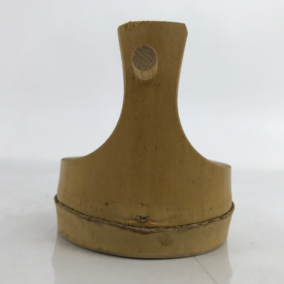 Japanese Bamboo Miniature Hand Bucket Serving Dish Vtg Teoke Kaiseki M ...