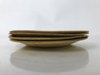 Japanese Bamboo Okinawa Drink Saucer Chataku Coaster Souvenir 4pc Dancer L392