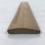 Japanese Bamboo Ruler Vtg Tool Stationery Woodworking Carpentry 30cm Brown T322