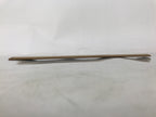 Japanese Bamboo Ruler Vtg Tool Stationery Woodworking Carpentry 30cm Brown T322