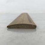 Japanese Bamboo Ruler Vtg Tool Stationery Woodworking Carpentry 30cm Brown T322