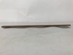 Japanese Bamboo Ruler Vtg Tool Stationery Woodworking Carpentry 30cm Brown T322