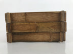 Japanese Bamboo Shabu Shabu Meat Stacking Serving Dishes Vtg Plates Brown L312