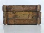 Japanese Bamboo Shabu Shabu Meat Stacking Serving Dishes Vtg Plates Brown L312