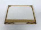 Japanese Bamboo Shikishi Art Board w/Display Stand Vtg Artwork Frame Blank JK924