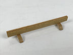 Japanese Bamboo Shikishi Art Board w/Display Stand Vtg Artwork Frame Blank JK924